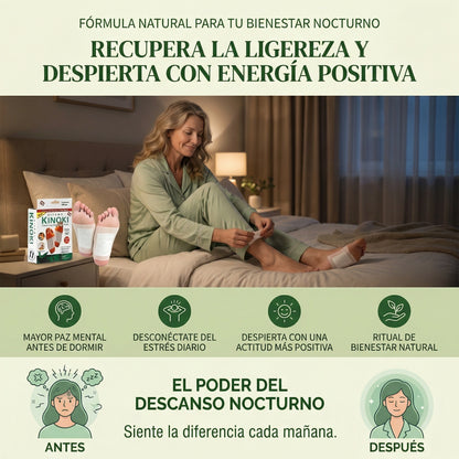 2X1 Parches kinoki - Potencia Antiinflamatoria Diaria
